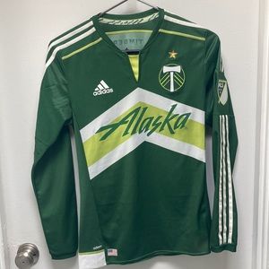 Portland Timbers long sleeve jersey style shirt